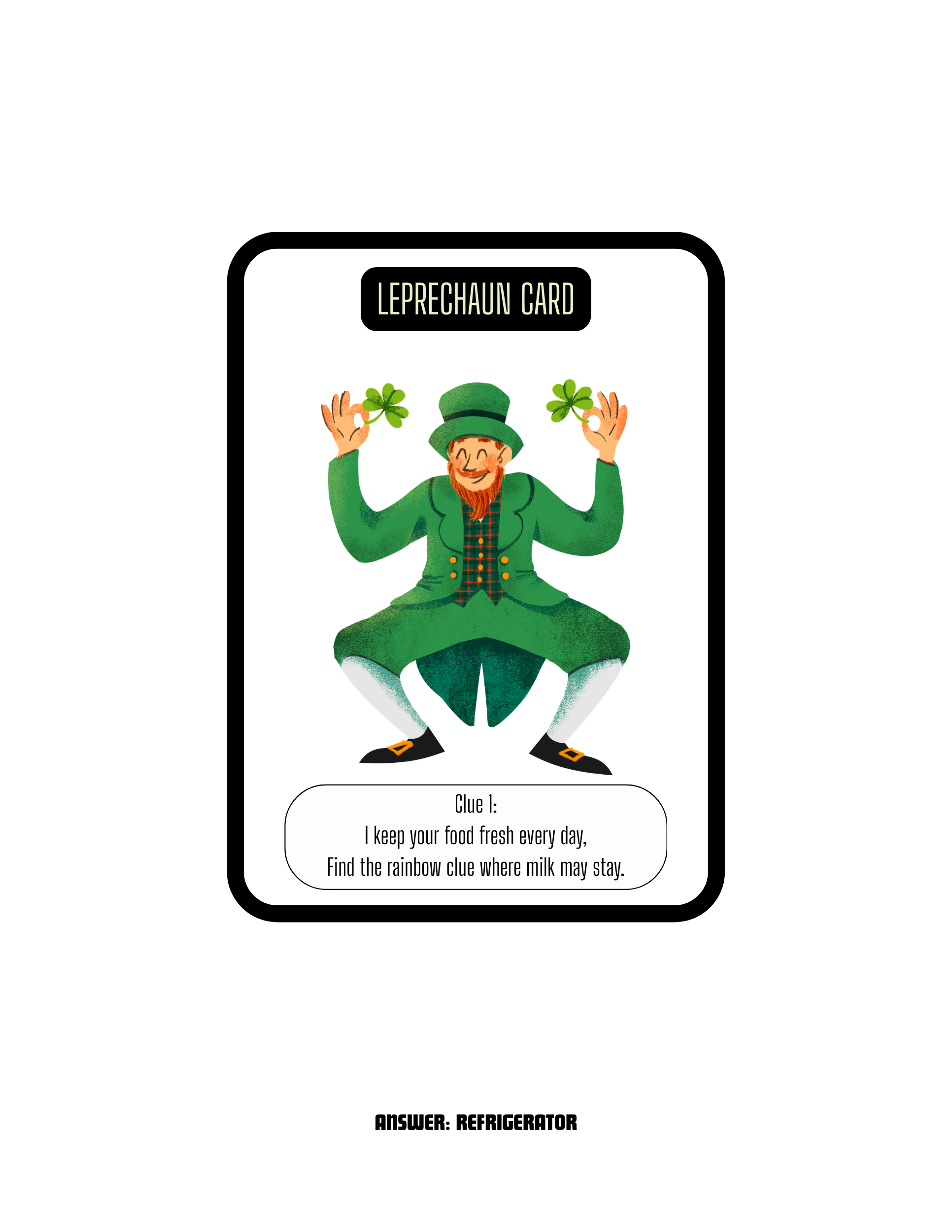 St. Patrick’s Day Scavenger Hunt for Kids – Printable Activity Book (PDF)
