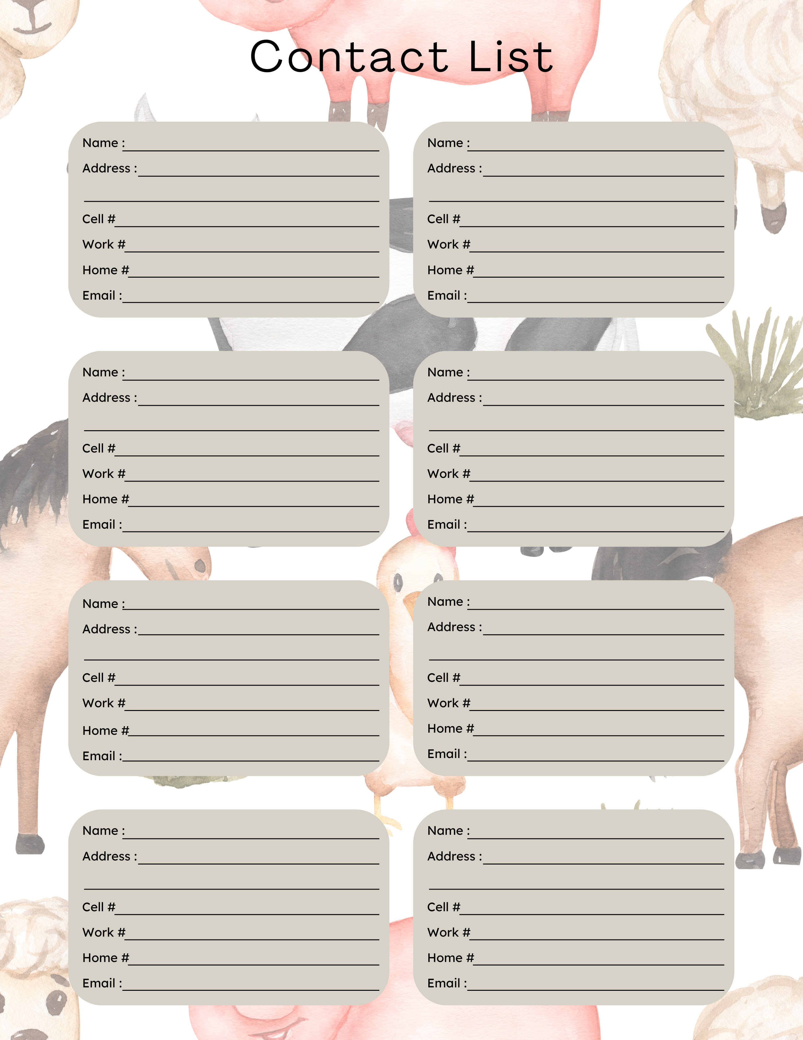 2026 Calendar + Planner for Kids (Printable PDF)