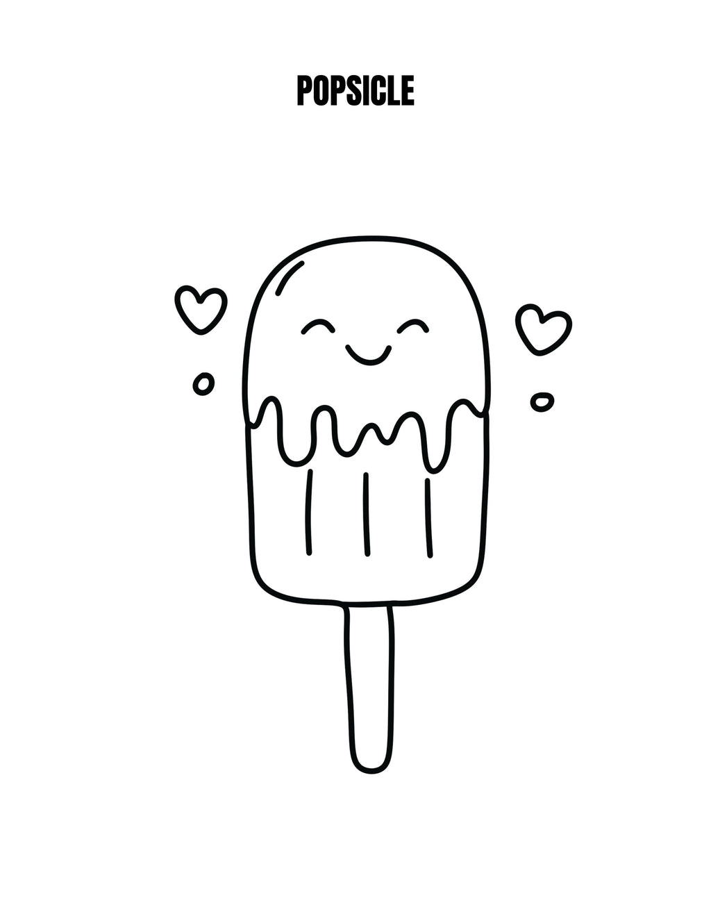Sweet Treats Coloring Book (Printable PDF)