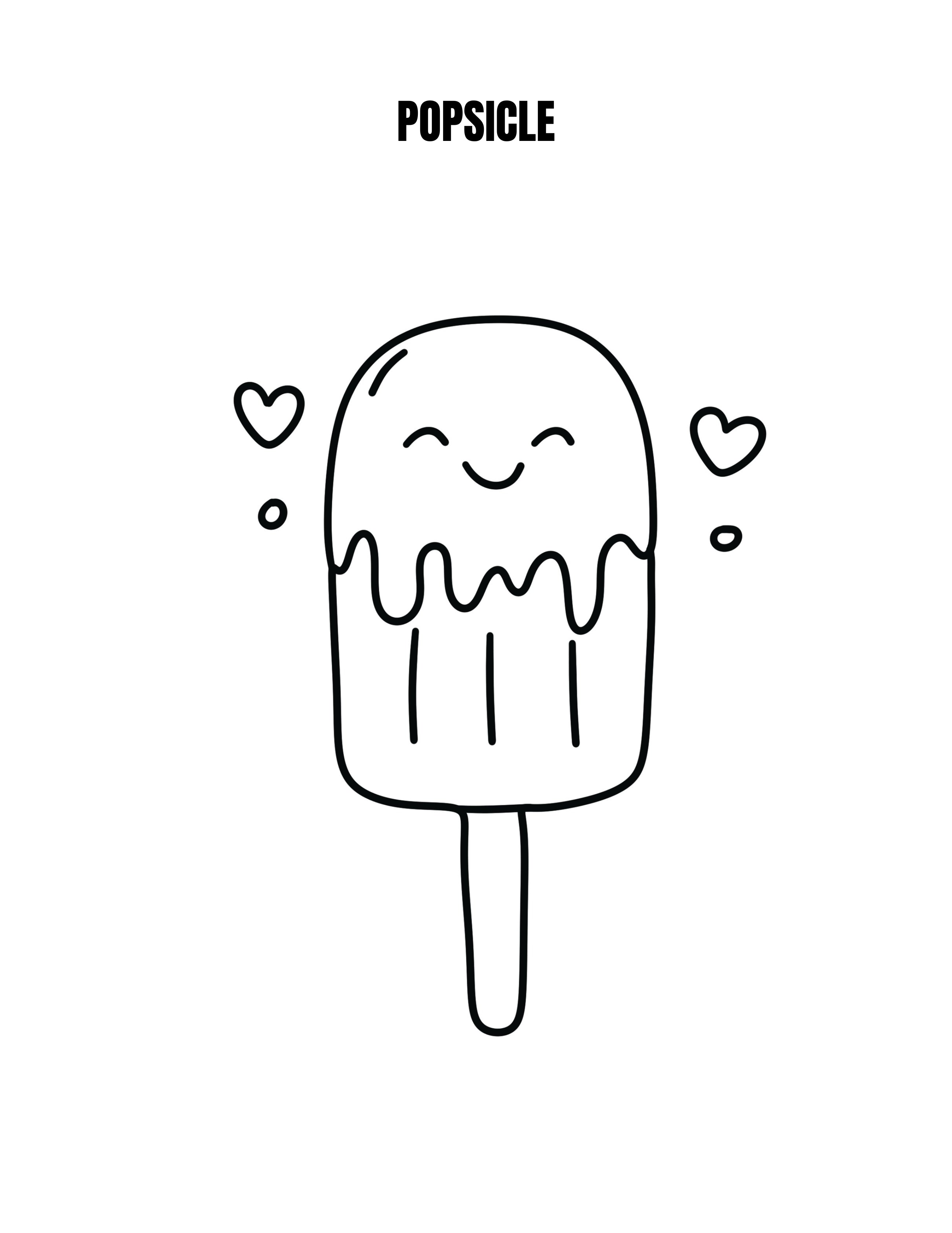 Sweet Treats Coloring Book (Printable PDF)