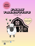 Farm Valentine Coloring Book (Printable PDF)